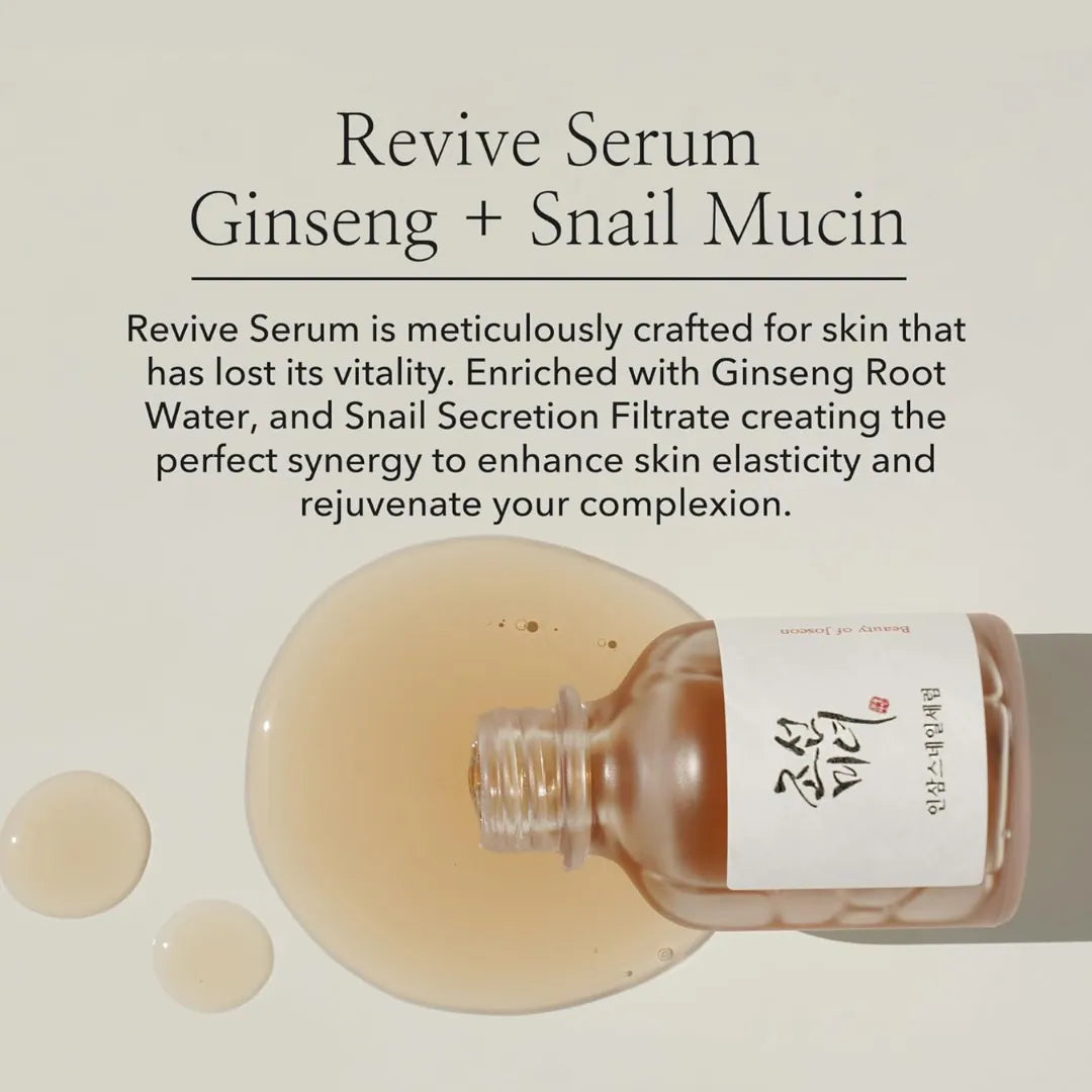 Beauty of Joseon revive serum ginseng snail mucin 30ml Ethixhub pakistan