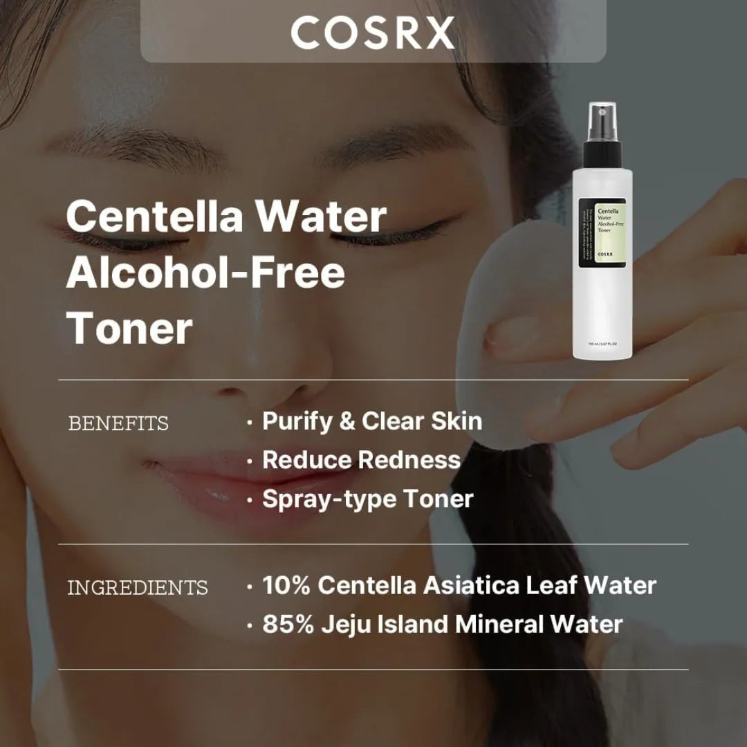 Centella water alcohol free toner 150ml Ethixhub pakistan