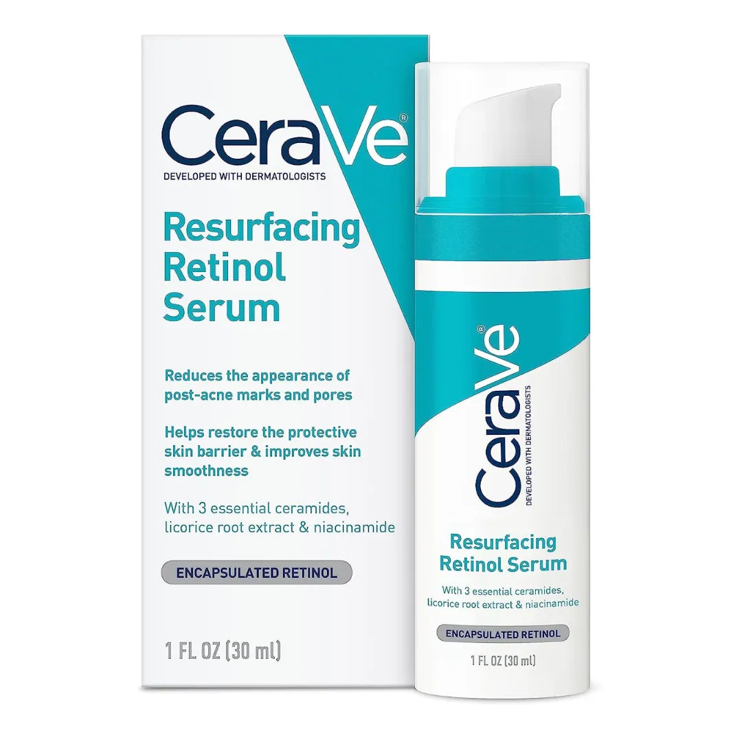 CeraVe Retinol Serum for Post-Acne Marks and Skin Texture 30ml Ethix Hub Collection