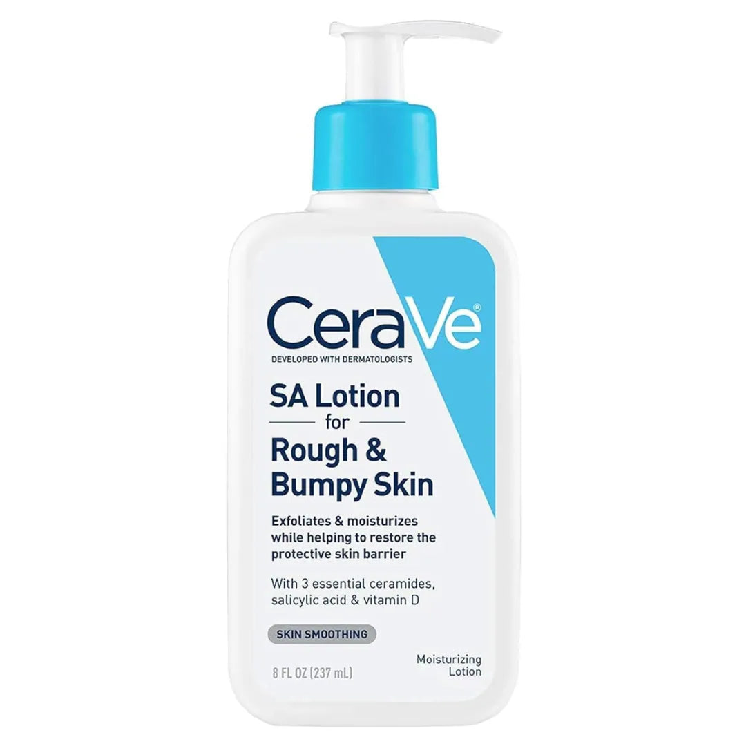 CeraVe SA Lotion for Rough & Bumpy Skin - Vitamin D, Hyaluronic Acid, Lactic Acid & Salicylic Acid Lotion 237ml Ethix Hub Collection