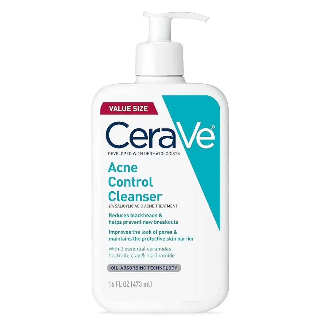 CeraVe 2% Salicylic Acid Acne Face Wash for Oily Skin 237ml Ethix Hub Collection