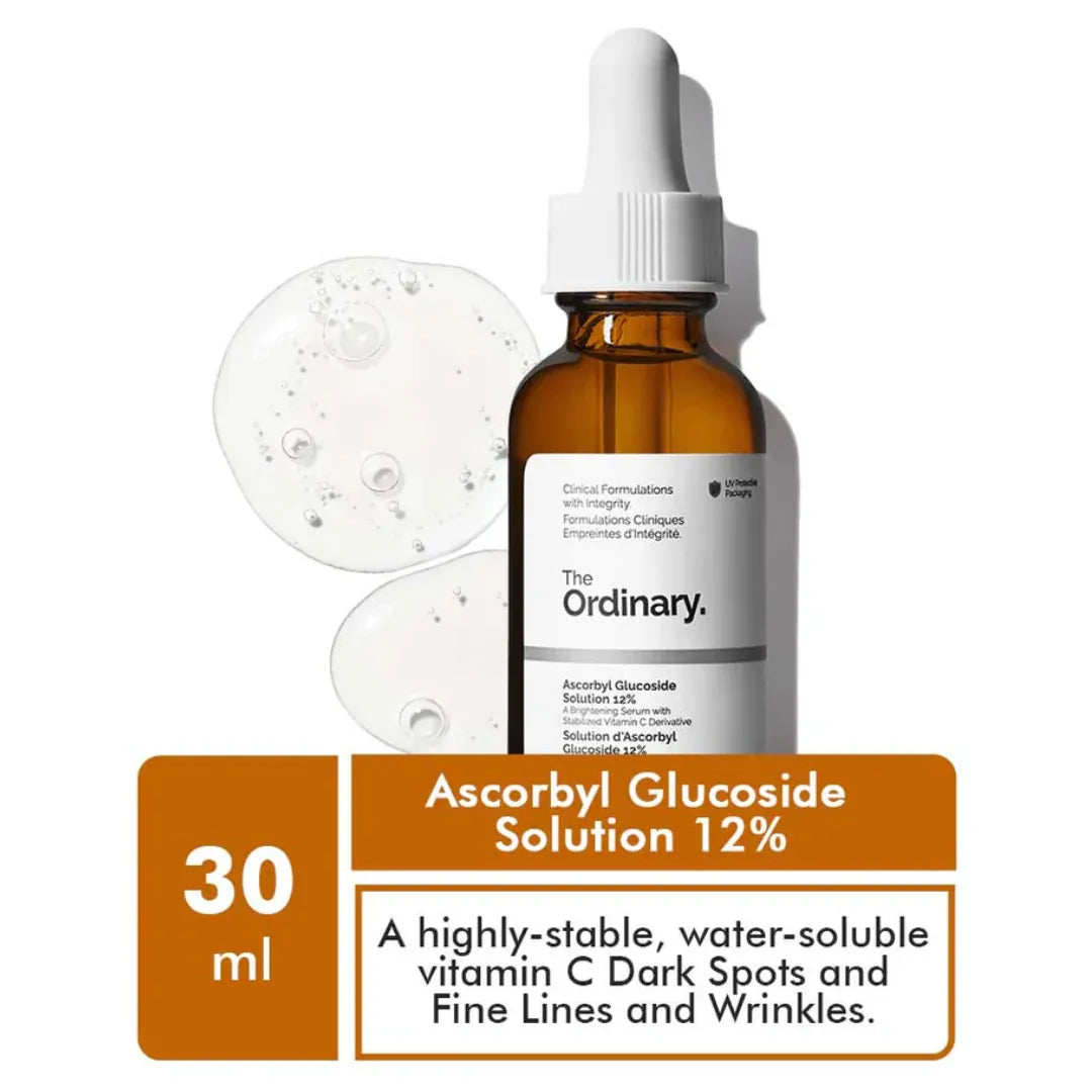 The Ordinary vitamin C Ascorbyl Glucoside Solution 12% 30ml Ethixhub pakistan